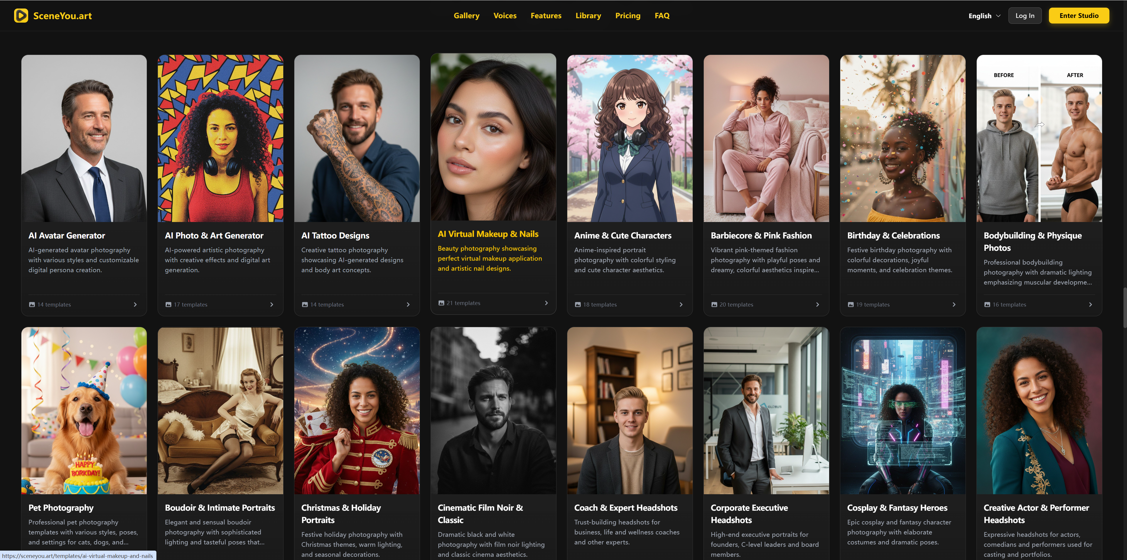 SceneYou.art - เครื่องมือสร้างภาพถ่ายส่วนตัวที่ขับเคลื่อนด้วย AI media 2